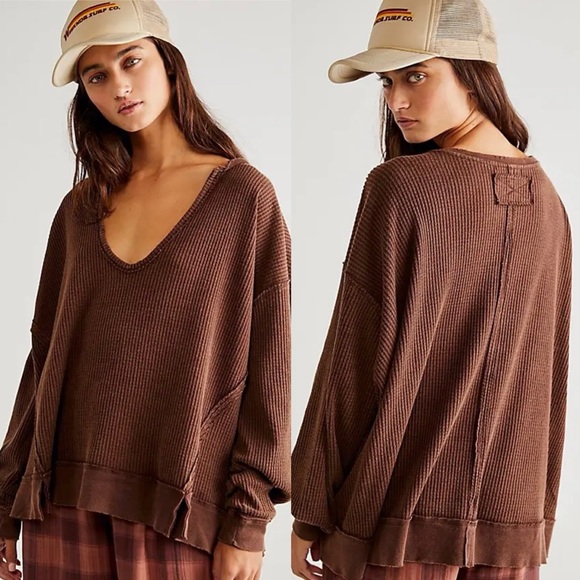 NWOT- We The Free Buttercup Thermal - Picture 1 of 3